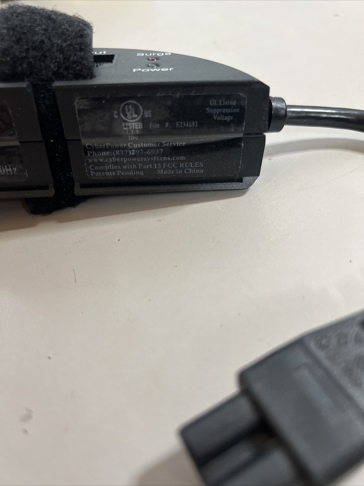 CyberPower - Notebook Surge Protector - CPS500NBP