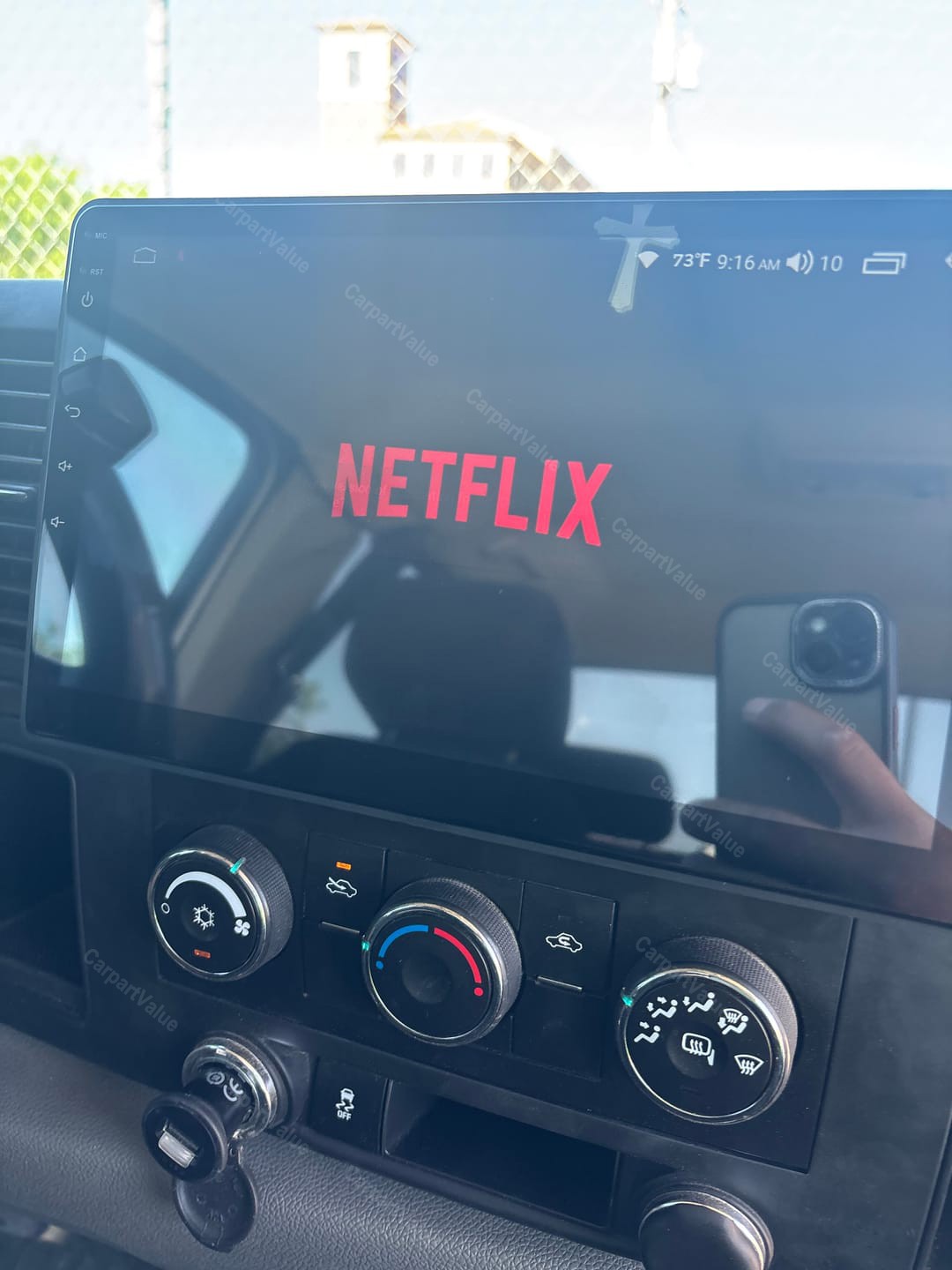 For Chevrolet Silverado 1500 2008-2013 Android 13 Carplay Radio GPS WIFI FM 32G