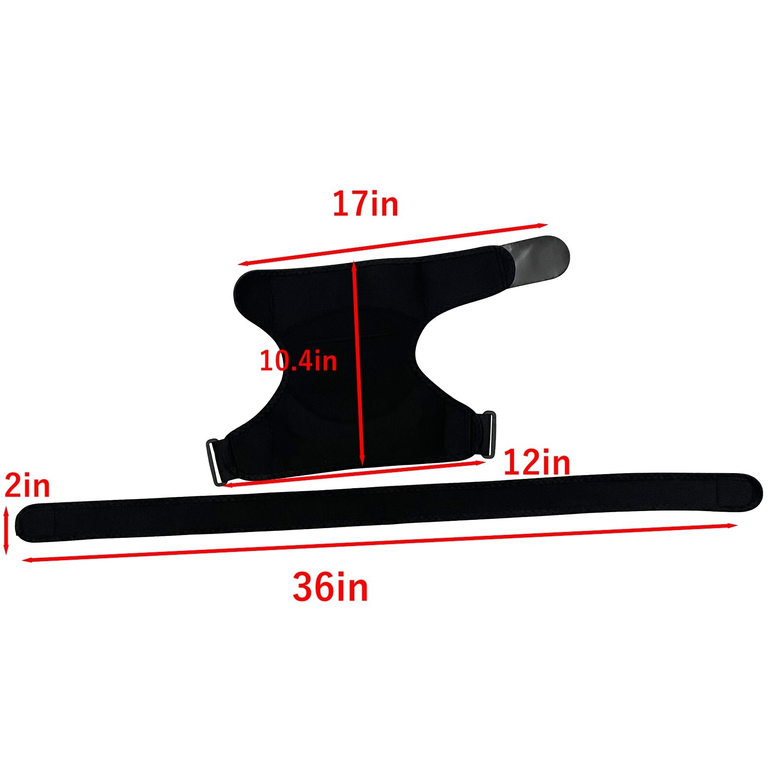 Shoulder Brace Support Adjust Compression Sleeve Torn Rotator Cuff Relief Joint