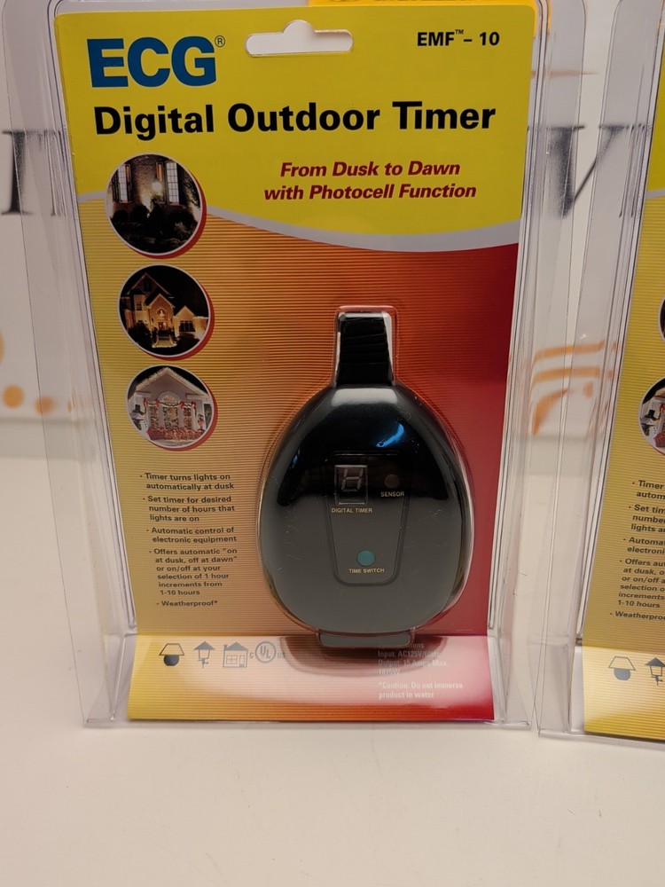 2 ECG Digital Outdoor Timer