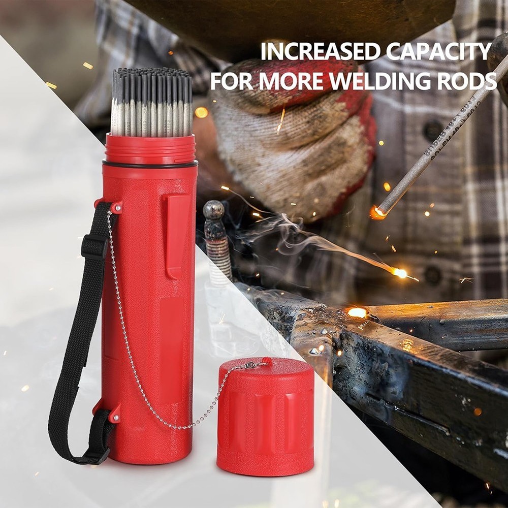 Welding Accessory 2pcs Robust Electrode Storage Canisters for All Users