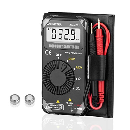 Digital Multimeter,Pocket Voltmeter Ohmmeter Measuring AC&DC Voltage