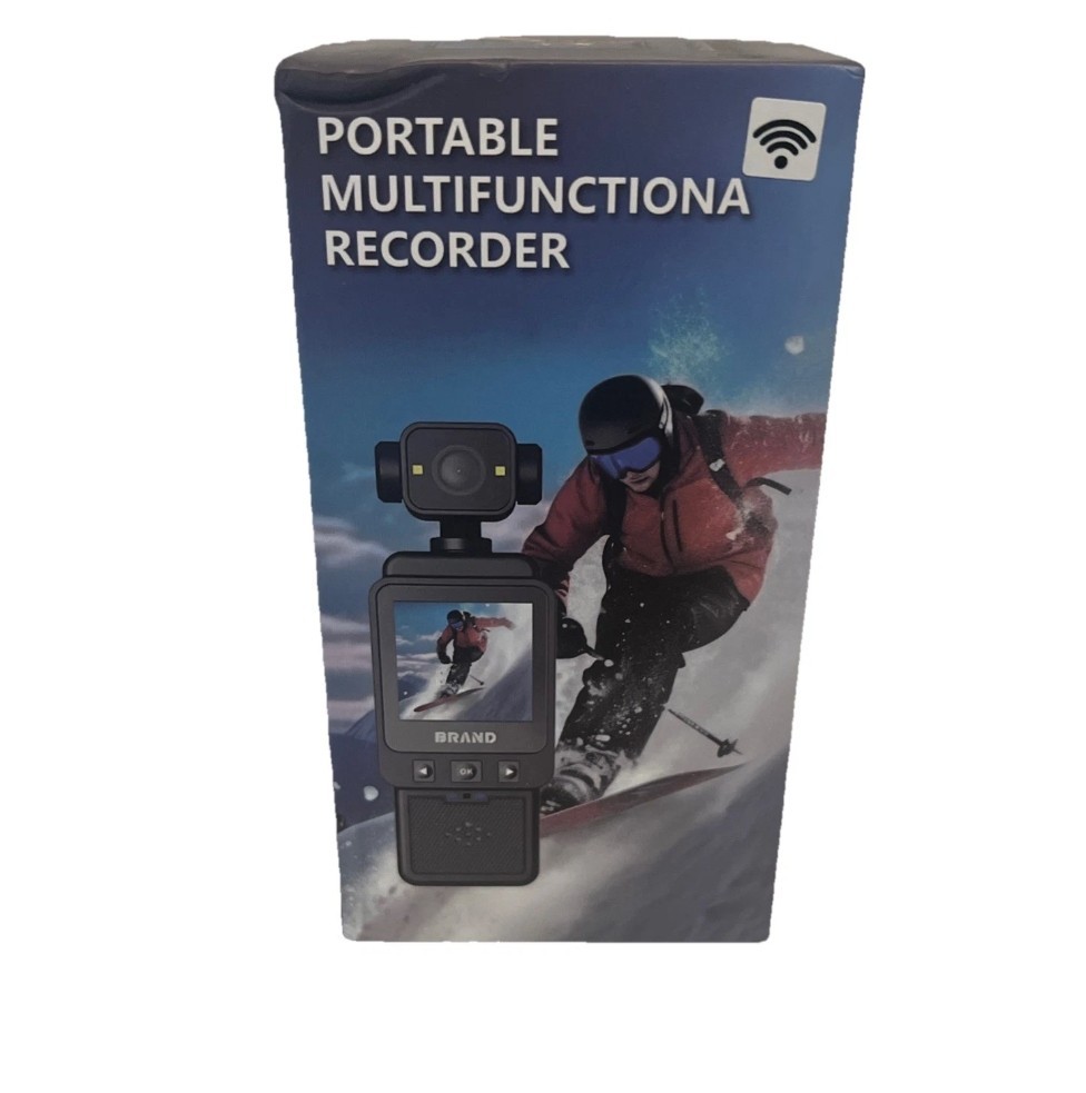 Vlogging Portable Multifunctional Camera Recorder Wifi Enable