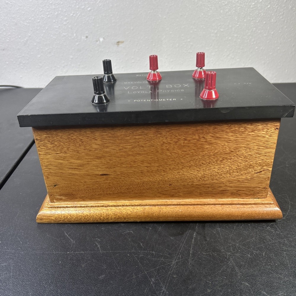 Volt Box (or Volt-Ratio Box). Potentiometer. (untested)
