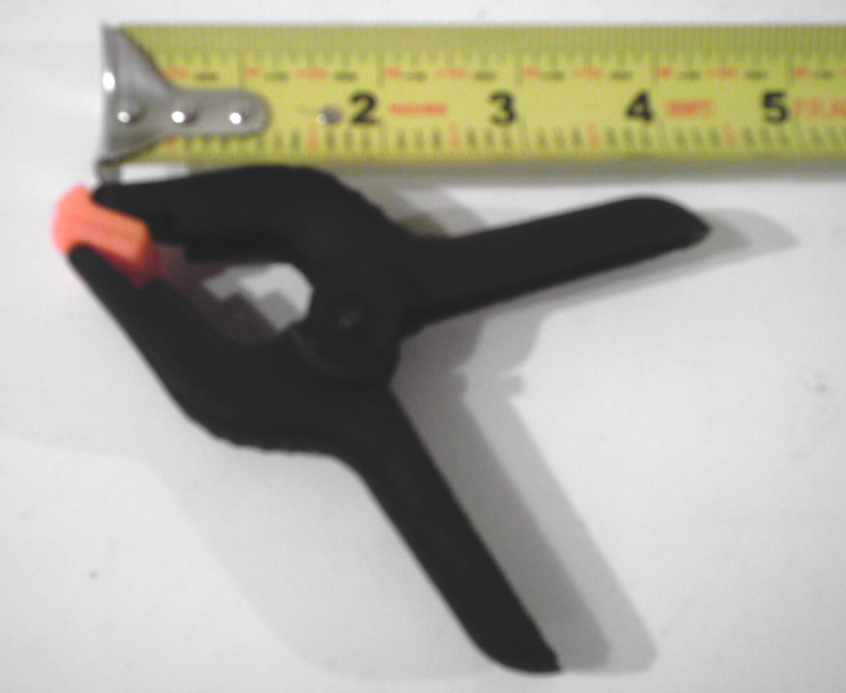 SPRING CLAMPS 6 PC. 4" INCH PLASTIC SPRING CLAMP FOUR INCH