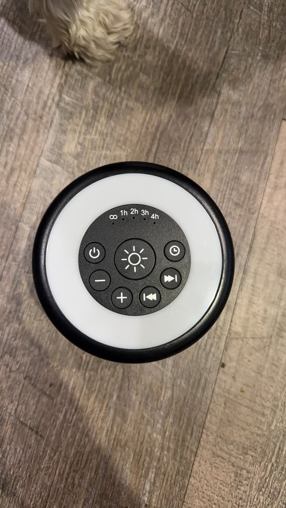 SleepBox White Noise Machine with Night Light
