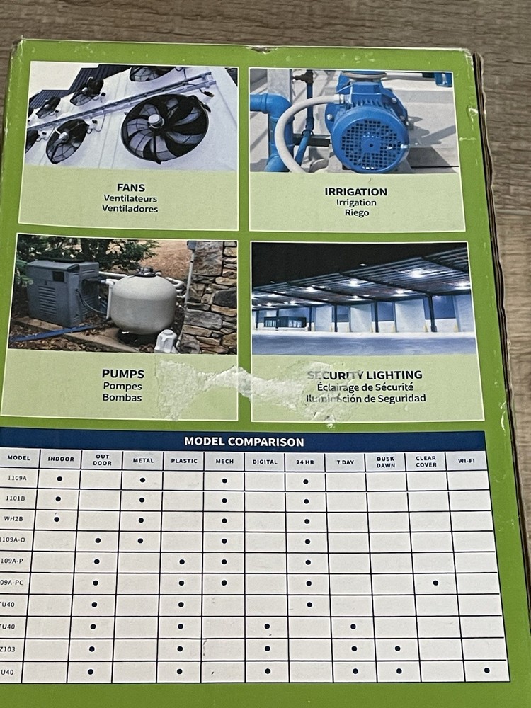 Tork 1109A 24hr Timer Time Switch Multi Voltage