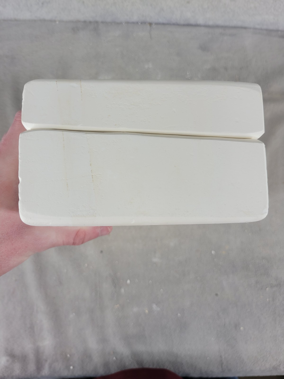 Vintage Ceramic Slip Casting Mold Cowboy Boot Plaque