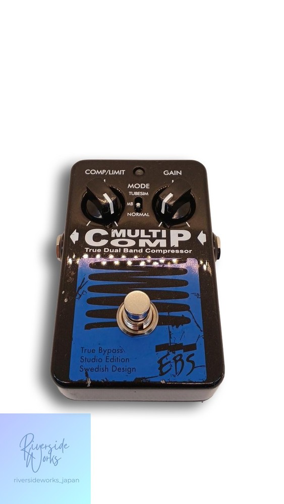 EBS MULTICOMP Effect Pedal Compressor for Guitar and Bass JP
