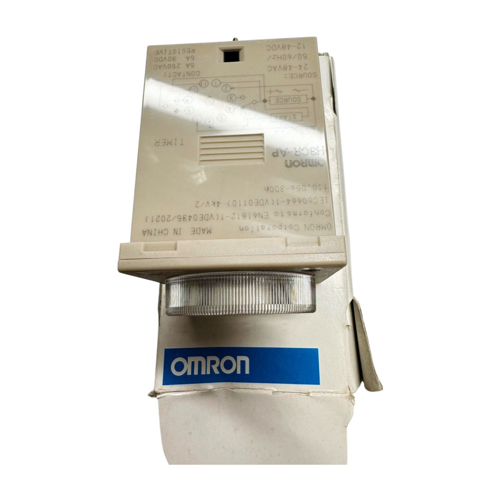 Omron H3CR-AP Solid State Timer, 0-1.2min 24-48VAC, 12-48VDC, 2680S1