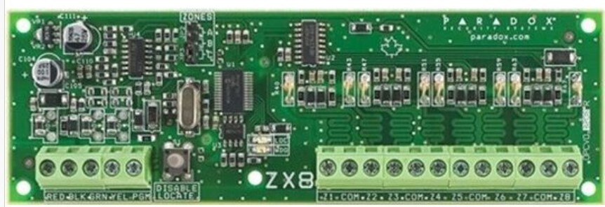 ZX8SP 8-Zone Expansion Module