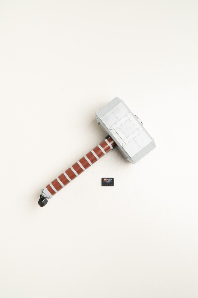 Wall Mount for LEGO Marvel Thor's Hammer-76209