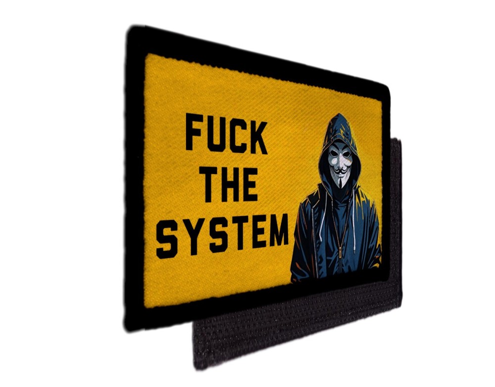 F The system Disobey Anonymous Patch Sew on [sub]
