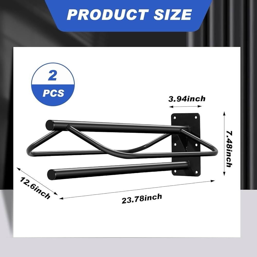 2 Pcs Saddle Rack Wall Mount Saddle Stand Pad Rack Horse Tack Storage