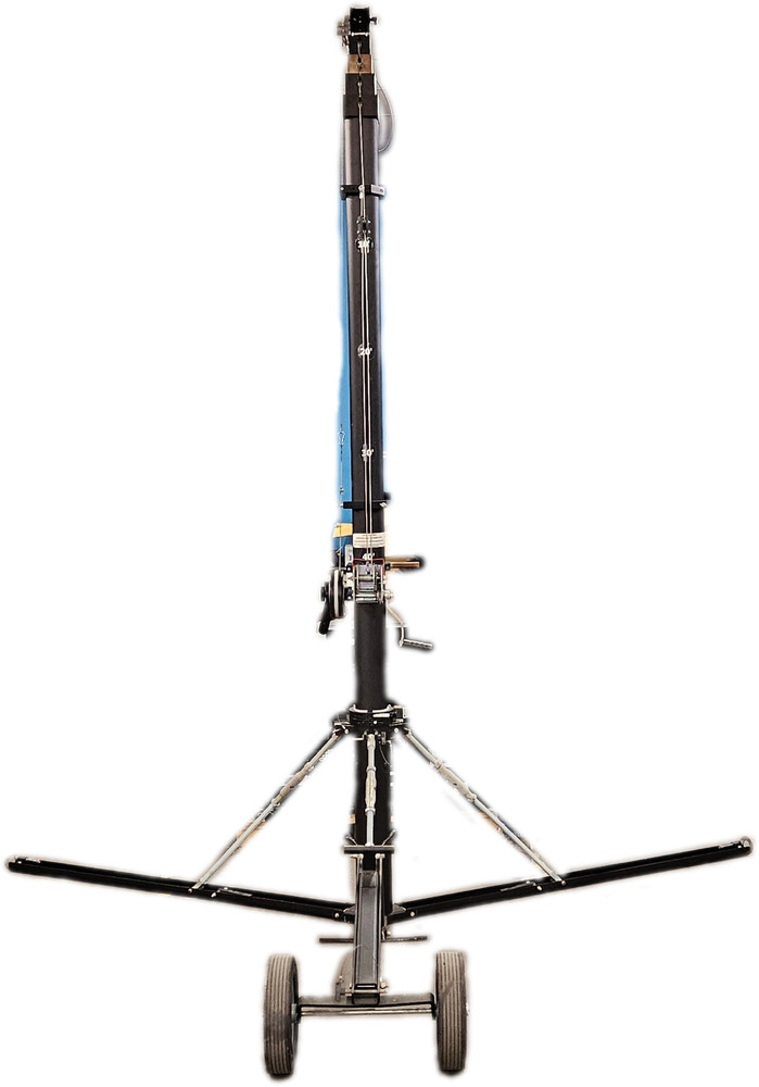 40' Telescoping Camera Tower Stand Endzone Video System