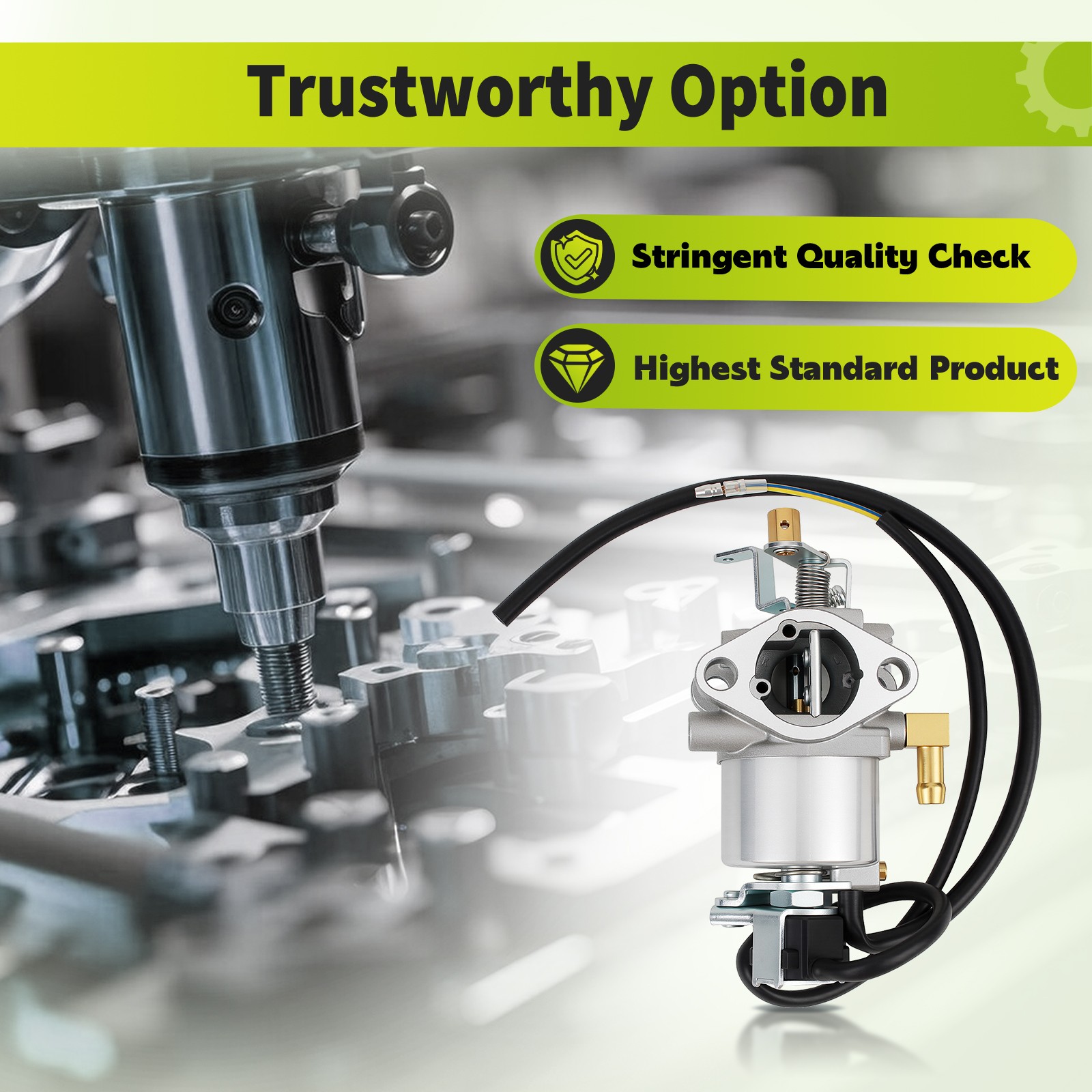 PERFORMANCE CARBURETOR ASSEMBLY for WG750 # 12691-44010 WG600 Gas Engine