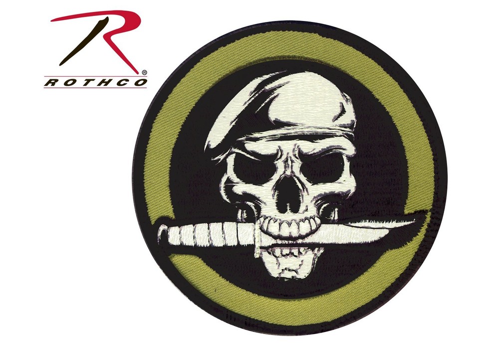 Military Combat Morale Patches With Hook Back