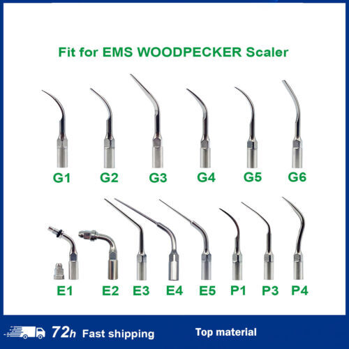 Dental Ultrasonic Piezo Scaler Perio Tip fit for EMS Woodpecker DTE SATELEC