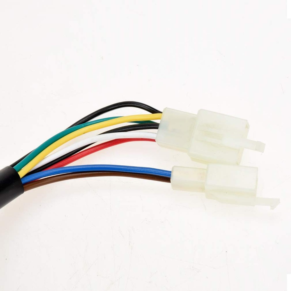 Left Kill Light Starter Switch 8 Wire 3 Function For 50cc 70cc 90cc 110cc 125cc