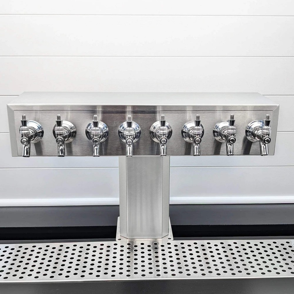 Commercial Octagon Pedestal Draft Beer Tower