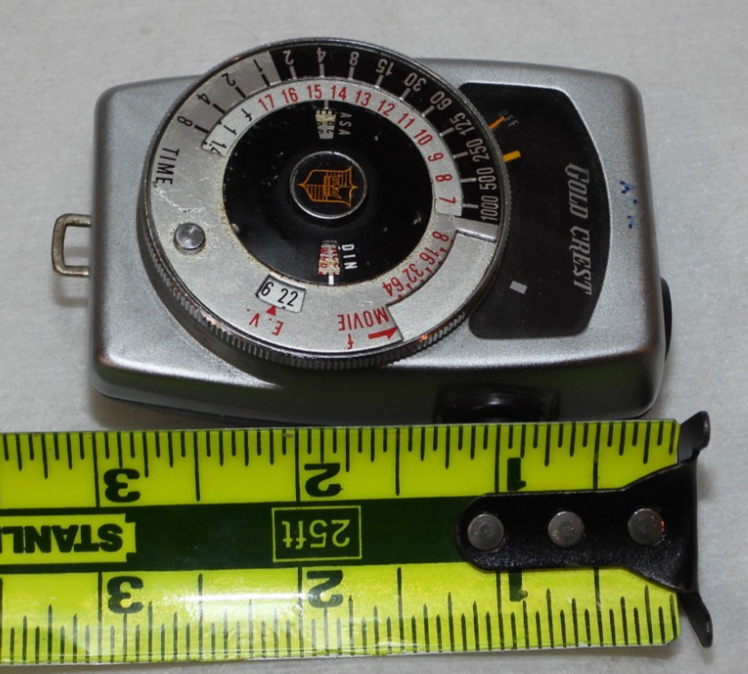 Gold Crest Camera Light Meter - Untested