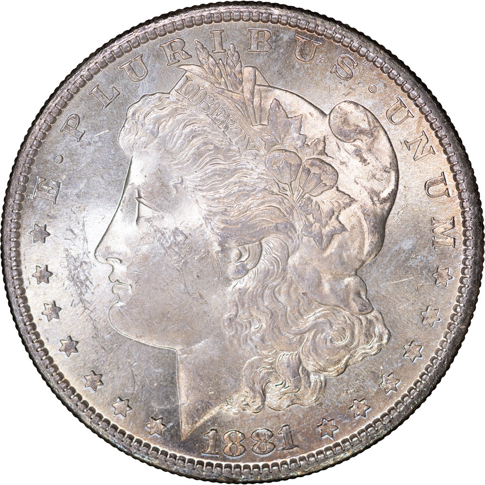 1881-S Morgan Silver Dollar ~ Uncirculated