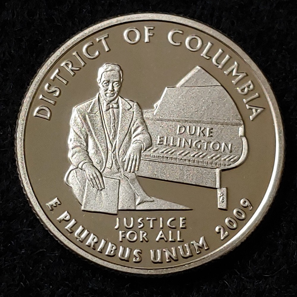 2009-S Washington DC Clad S Proof Quarter uncirculated