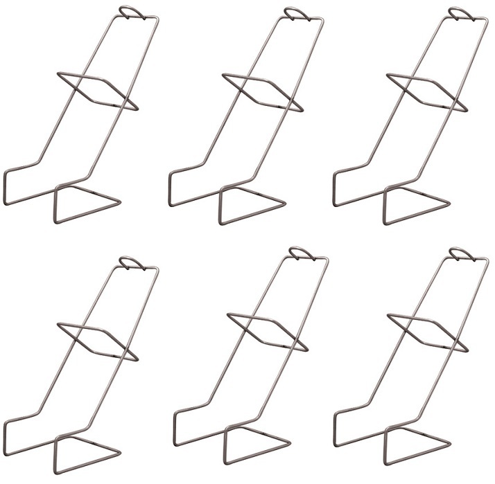 Advance 978 2 Quart Calf Nursing Bottle Wire Rack Holders - 6 Pack