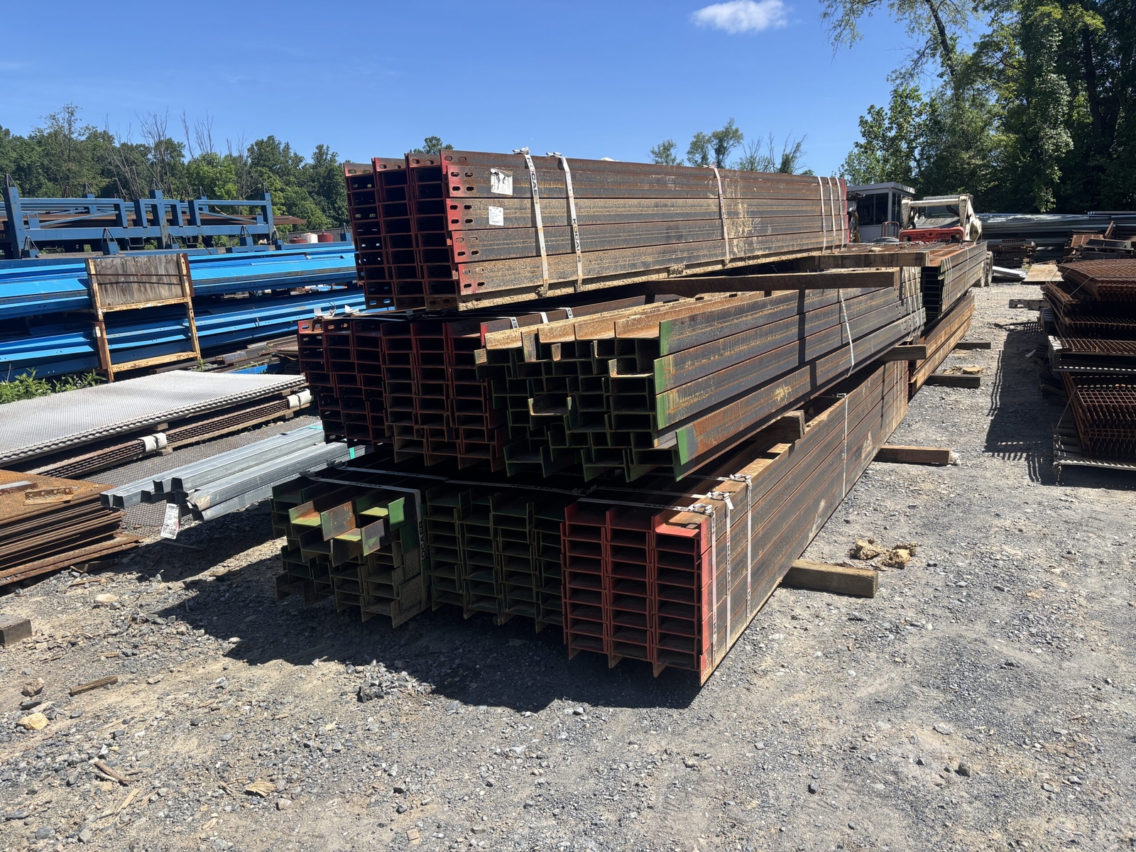 W6 x 9 Steel I-Beam 14' 4" Long | Structural Wide Flange Beam | 9 lbs/ft | W6x9