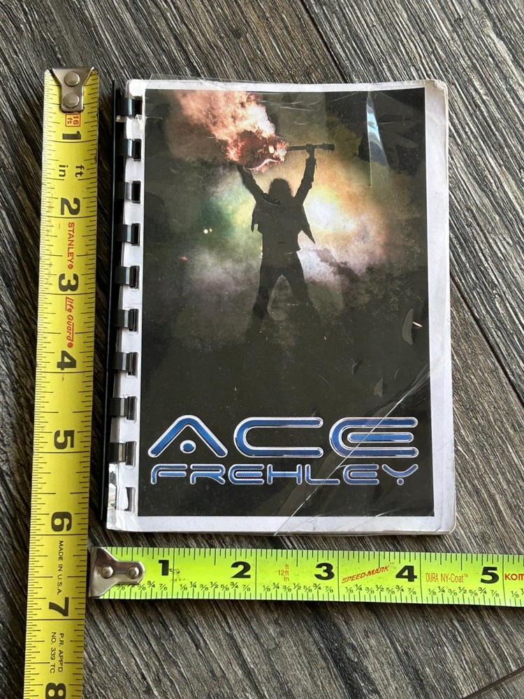 KISS Program Tour Itinerary Book ACE FREHLEY Anomaly 2009 Vintage Kiss