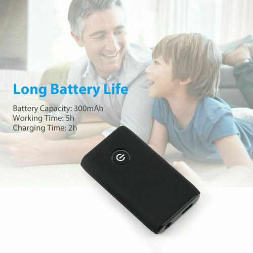 2-in-1 Bluetooth 5.0 Wireless Audio Aux 3.5mm Adapter Transmitter and Receiver