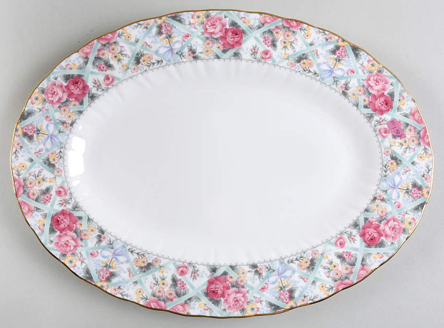 Noritake Edgemoor Oval Serving Platter 1321346