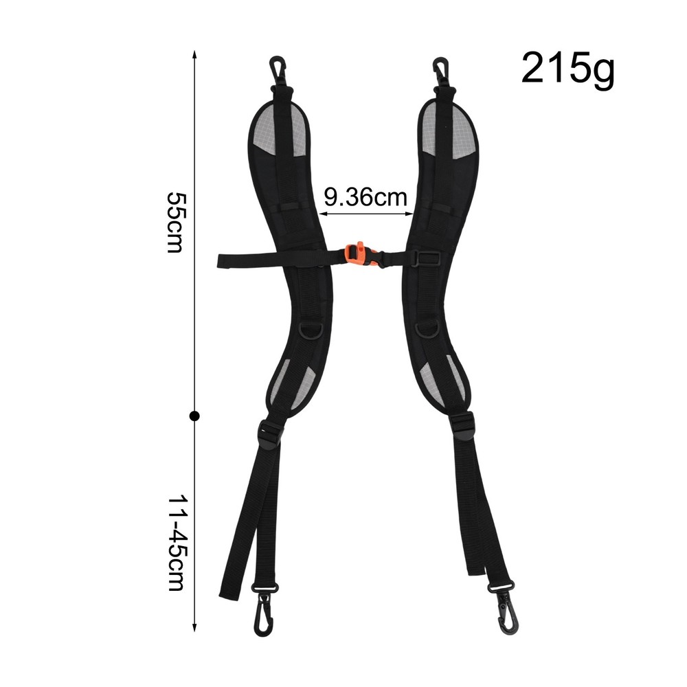 Diverse Compatibility Adjustable Backpack Straps for Various Activities