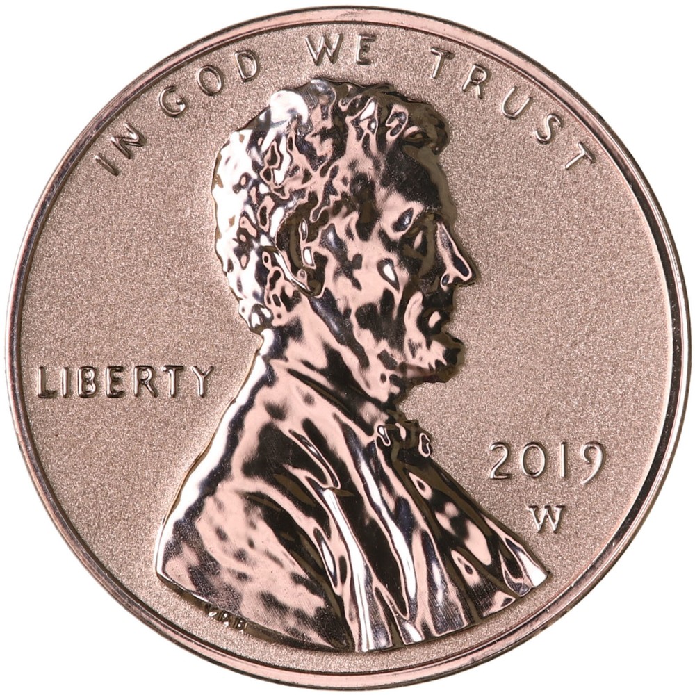 2019 W Lincoln Shield Cent Gem Deep Cameo Reverse Proof OGP Penny