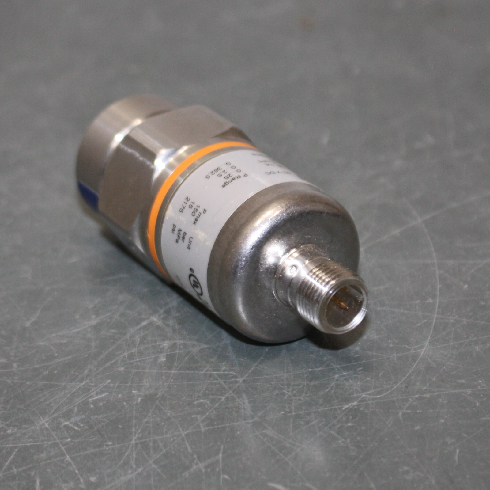 IFM Efector Electronic Pressure Transmitter PA3223, 1/4" NPT Port, 4 to 20 mA