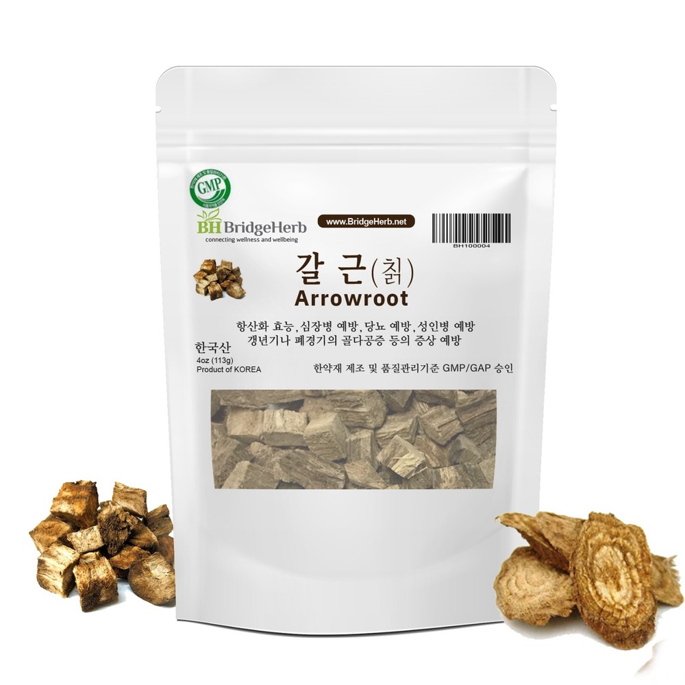(Medicinal Korean Herb) Arrowroot (갈근 한국산) 4oz (113g)