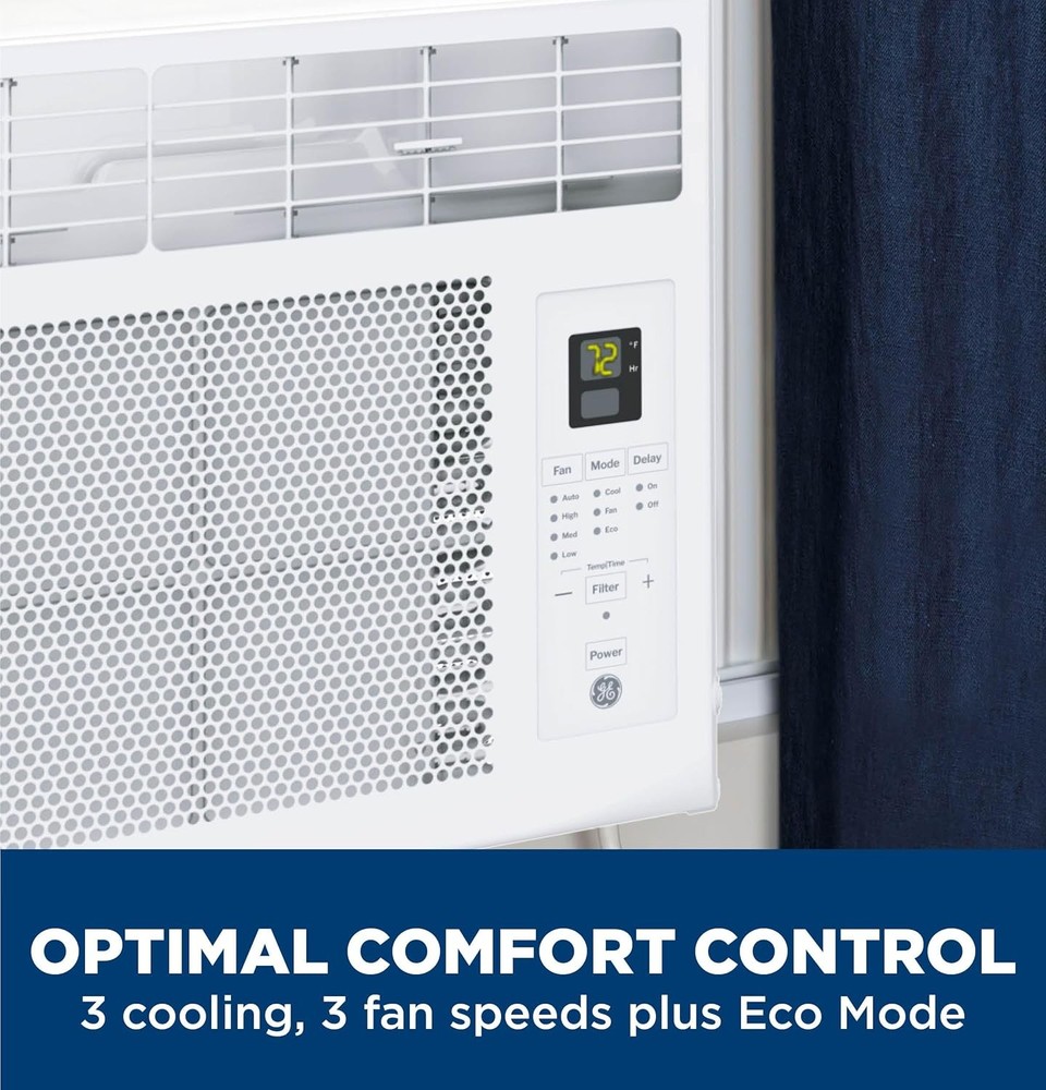 GE 6000 BTU Window Air Conditioner Digital Remote
