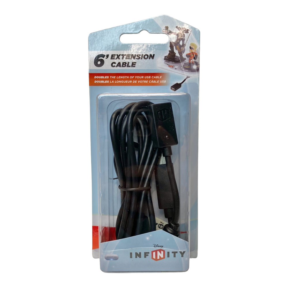 DISNEY INFINITY 6' USB EXTENSION CABLE Enjoy Playing from a Comfortable Distance