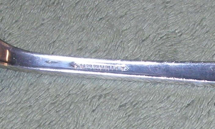 1 ~ EVENING STAR ~ Oneida Community ~ SERVING SPOON ~ c1950