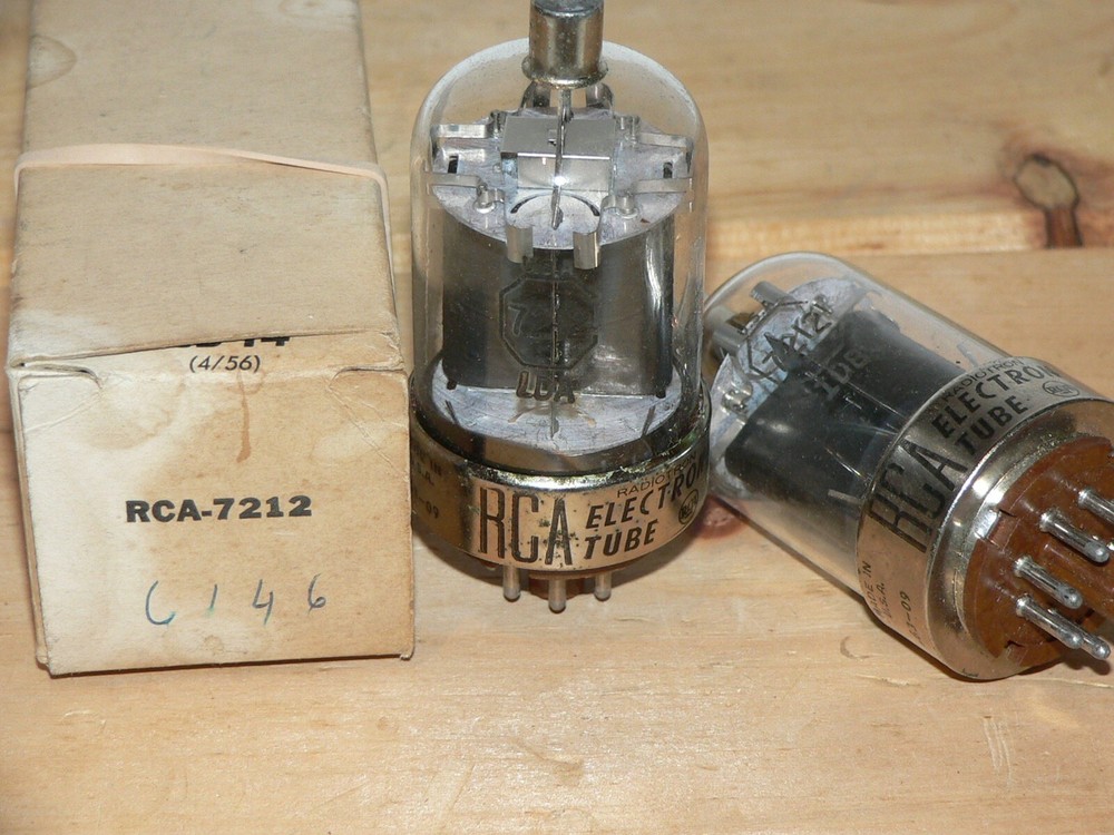 2  RCA 7212 Tubes (USA)