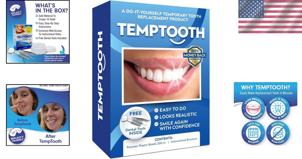 Patented Tooth Repair Solution - Smile Confidently