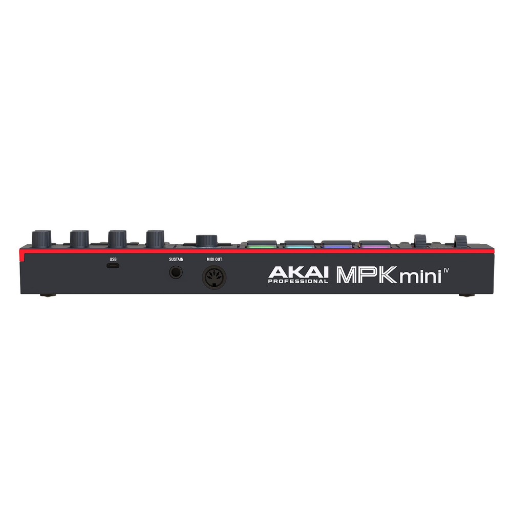 Akai Professional MPK Mini 4 25-Key MIDI Keyboard Controller - Black