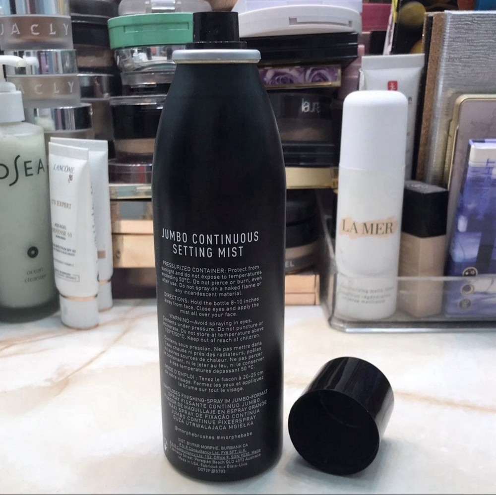 Morphe ~ ‘CONTINUOUS SETTING MIST’ ~ 6.5oz./185g ~ JUMBO ~ RARE & HTF ~ NIB