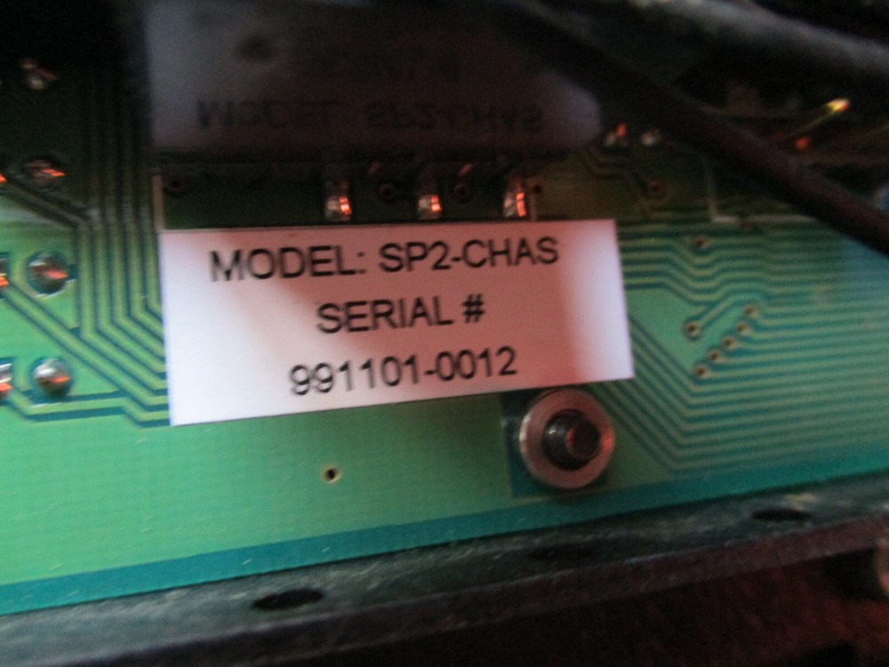 SP Controls Smart Panel Small Projector Controller SP2-CHAS Black LIGHTS UP