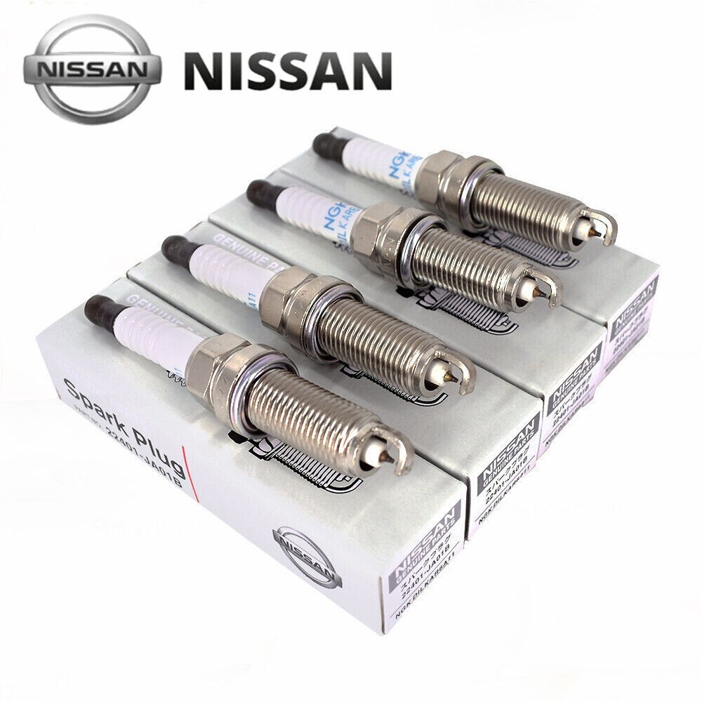 4Pcs NGK Spark Plugs 22401-JA01B For 07-17 Nissan NV200 Altima Rogue Sentra Cube
