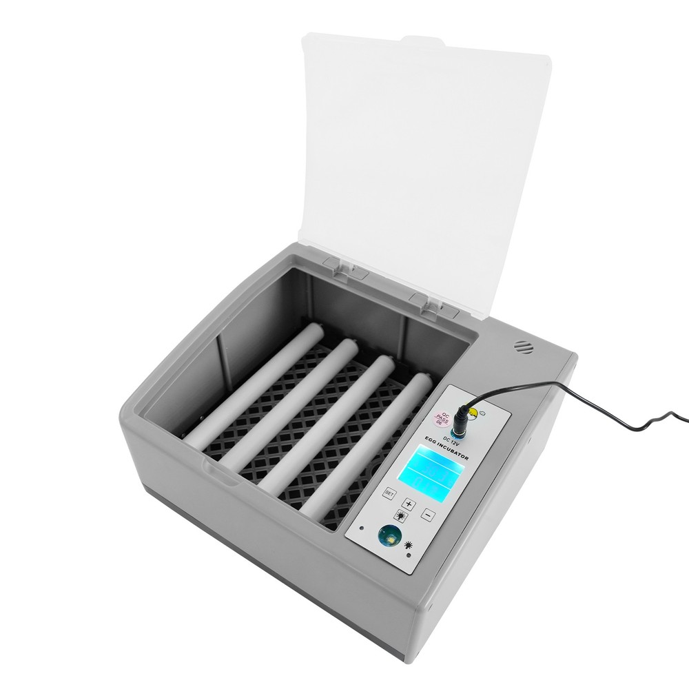 16-Egg Incubating Machine Egg Incubator Tabletop Household w/Temperature Control