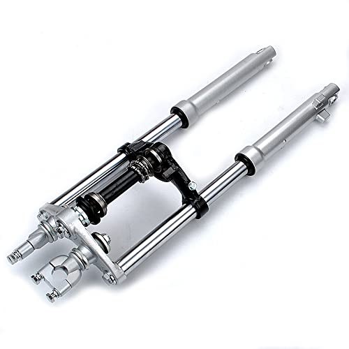 Triple Tree Mount Clamps Front Fork Suspension Set For front drum Drum brake
