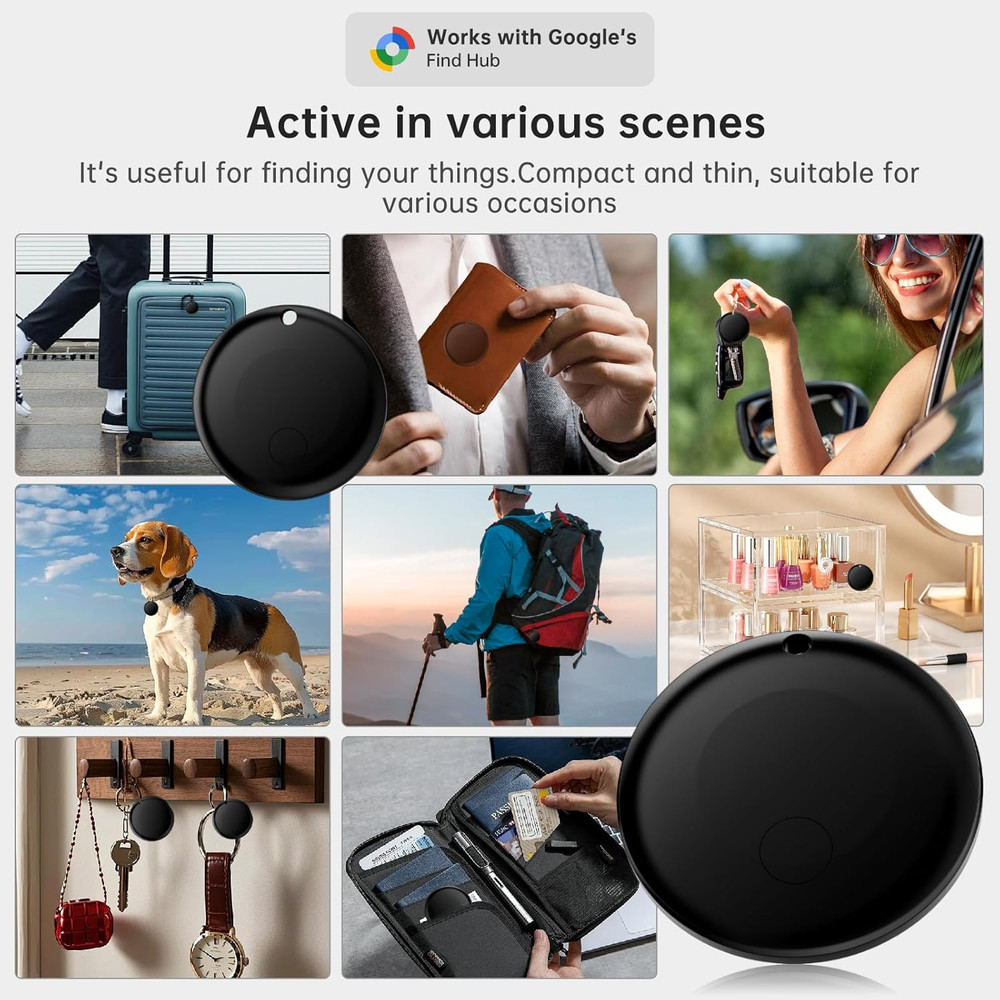 Air Tracker Tag for Android（Android Only ） IP65 Waterproof Smart Tag & Item F...