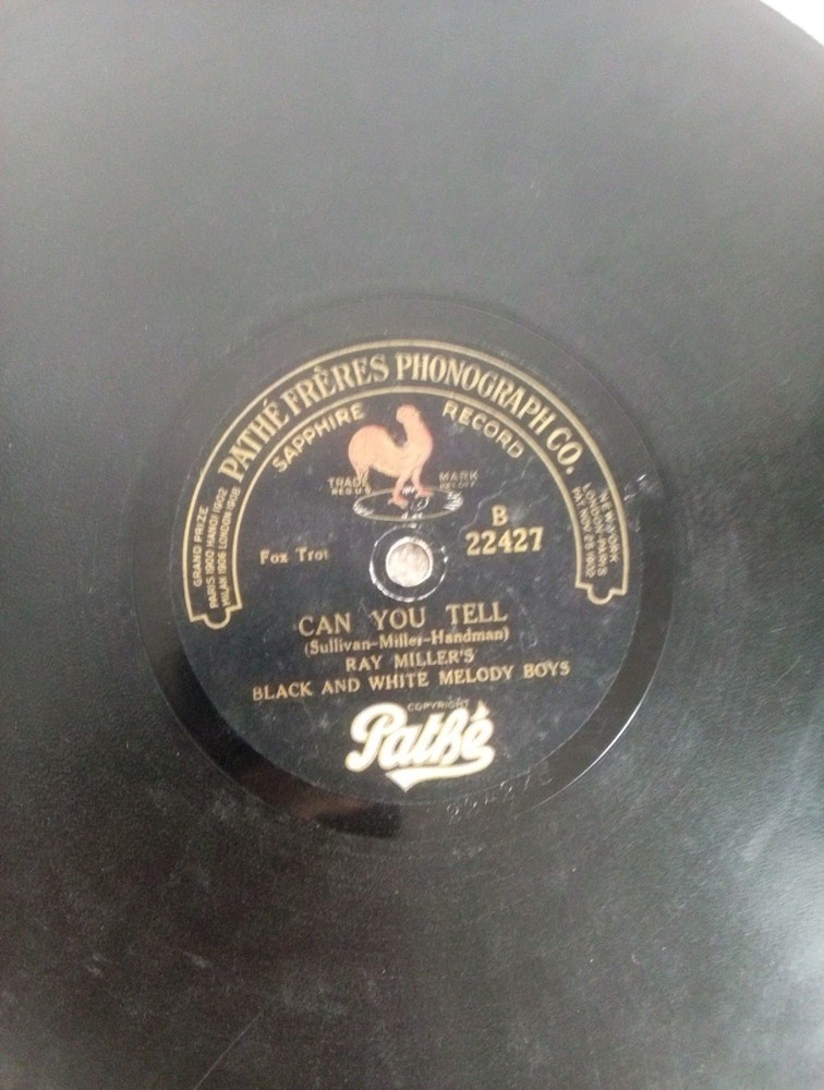 Antique Pathe Phonograph Record