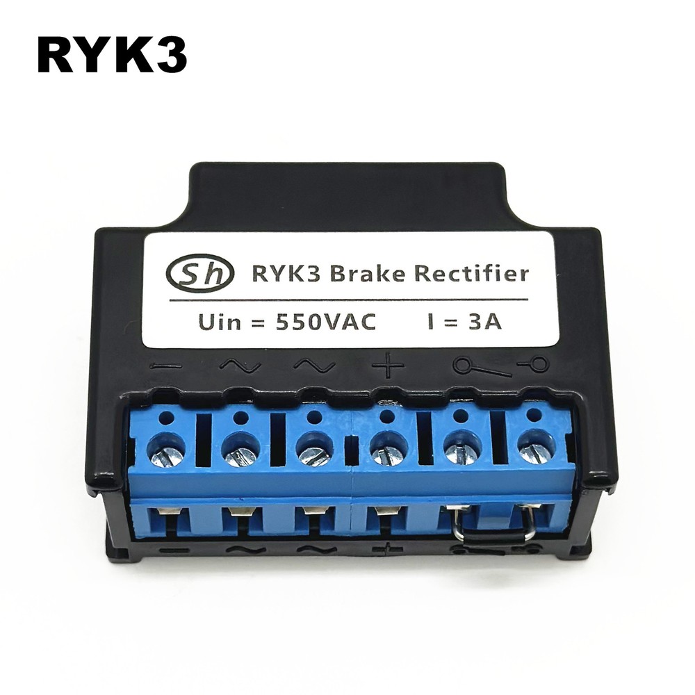 RYK3 Six-terminal Brake Rectifier Module (AC550V 3A)